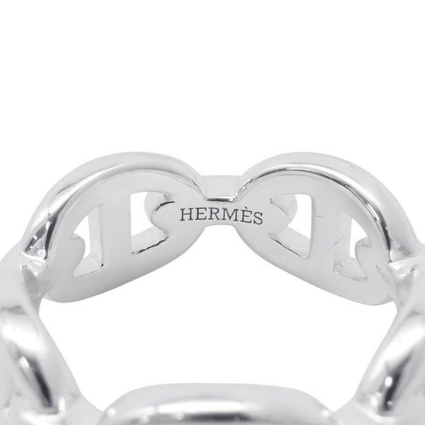 エルメス リング シェーヌダンクル アンシェネPM Enchainee SV925シルバー リングサイズ54 HERMES ジュエリー
