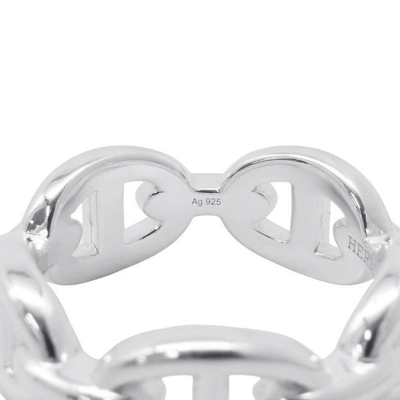 エルメス リング シェーヌダンクル アンシェネPM Enchainee SV925シルバー リングサイズ54 HERMES ジュエリー