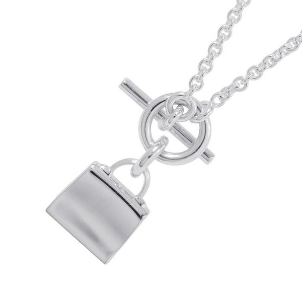 エルメス ネックレス アミュレット ケリー SV925シルバー HERMES ジュエリー ペンダント