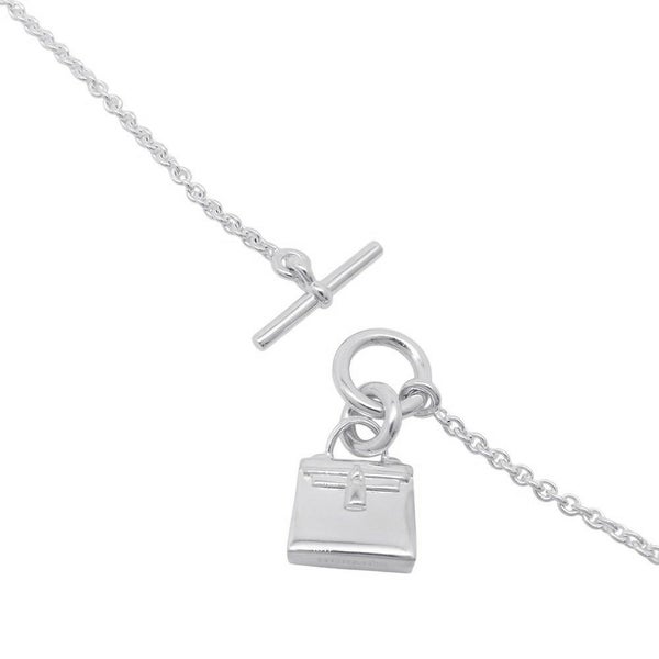 エルメス ネックレス アミュレット ケリー SV925シルバー HERMES ジュエリー ペンダント