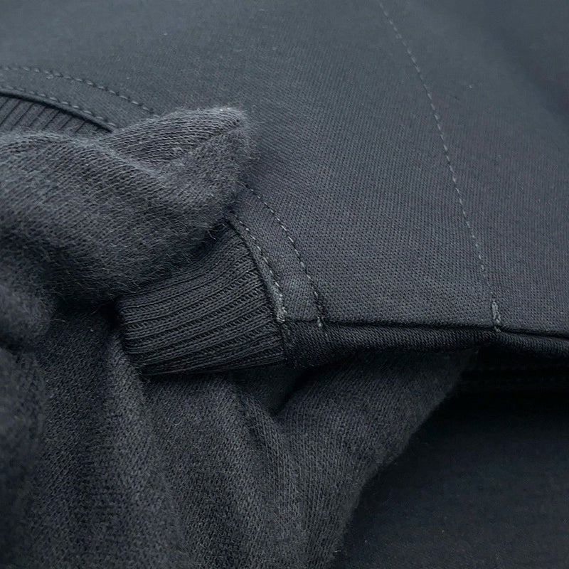 エルメス 半袖ワンピース 刺繍ポケット フレアドレス コットン レディースサイズ38 HERMES 黒 レース