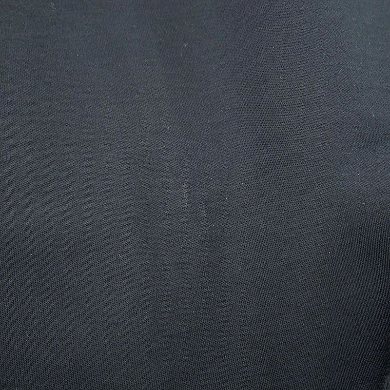 エルメス 半袖ワンピース 刺繍ポケット フレアドレス コットン レディースサイズ38 HERMES 黒 レース