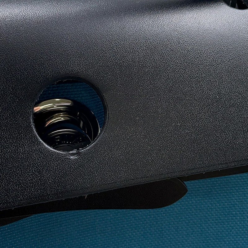 エルメス エールバッグジップPM ブラック/ブルー/シルバー金具 トワルミリタリー/ヴァッシュハンター W刻印