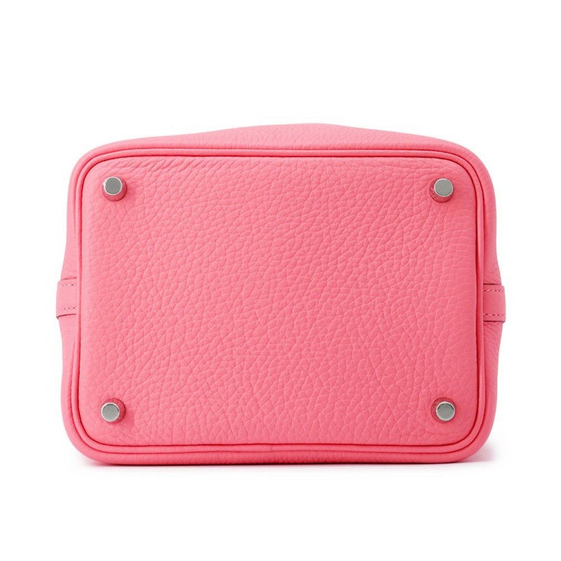 エルメス ハンドバッグ ピコタンロックPM ローズアザレ/シルバー金具 トリヨンクレマンス W刻印