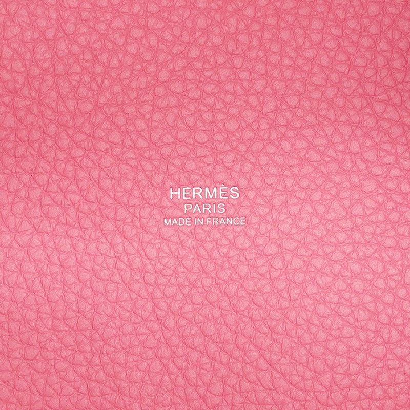 エルメス ハンドバッグ ピコタンロックPM ローズアザレ/シルバー金具 トリヨンクレマンス W刻印