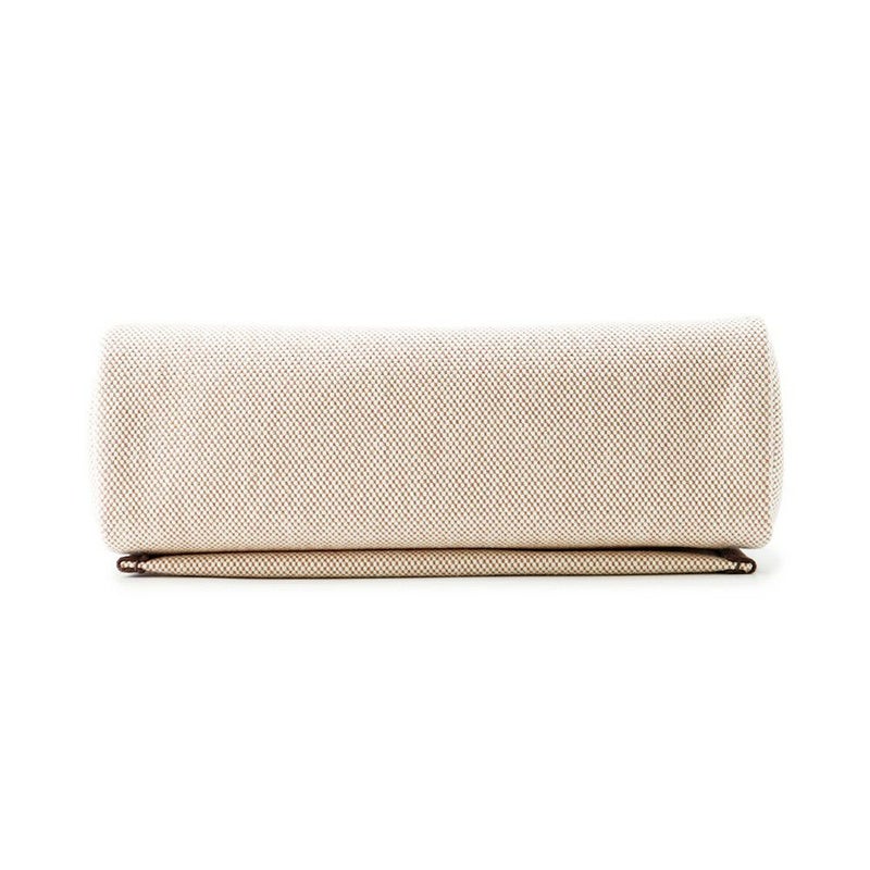 エルメス ショルダーバッグ エールバッグジップ ミニ エクリュ/エベンヌ/ゴールド金具 トワルミリタリー/ヴァッシュハンター K刻印