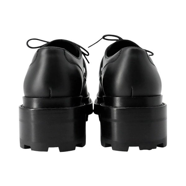 エルメス ローファー ダービー ファースト グラッセ レディースサイズ35 1/2 HERMES 靴 黒