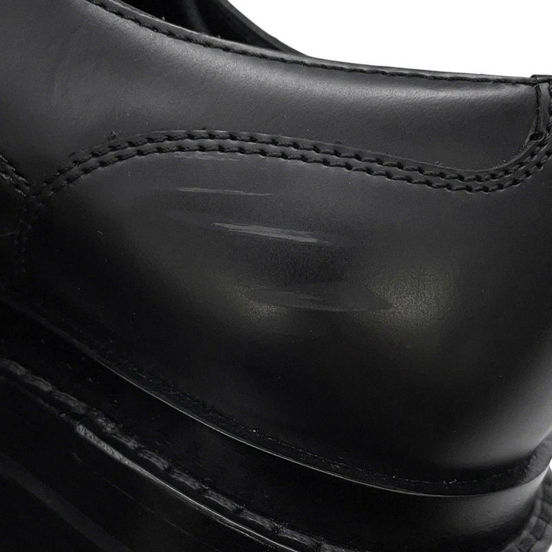 エルメス ローファー ダービー ファースト グラッセ レディースサイズ35 1/2 HERMES 靴 黒