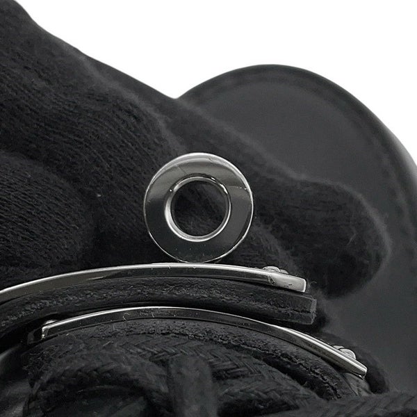 エルメス ローファー ダービー ファースト グラッセ レディースサイズ35 1/2 HERMES 靴 黒