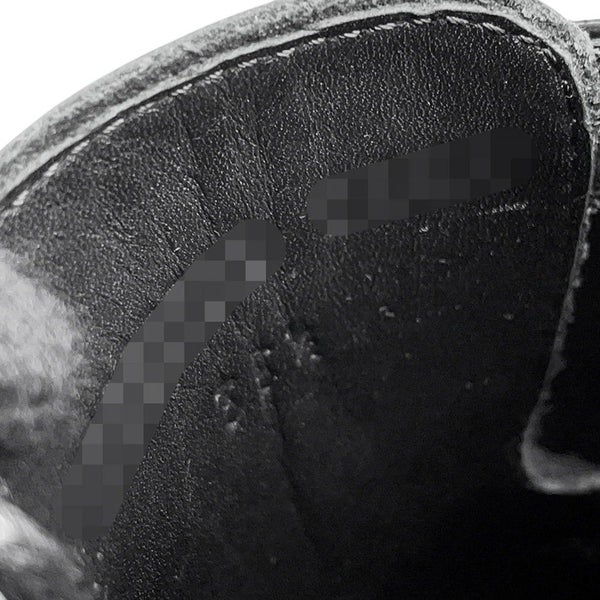 エルメス ローファー ダービー ファースト グラッセ レディースサイズ35 1/2 HERMES 靴 黒