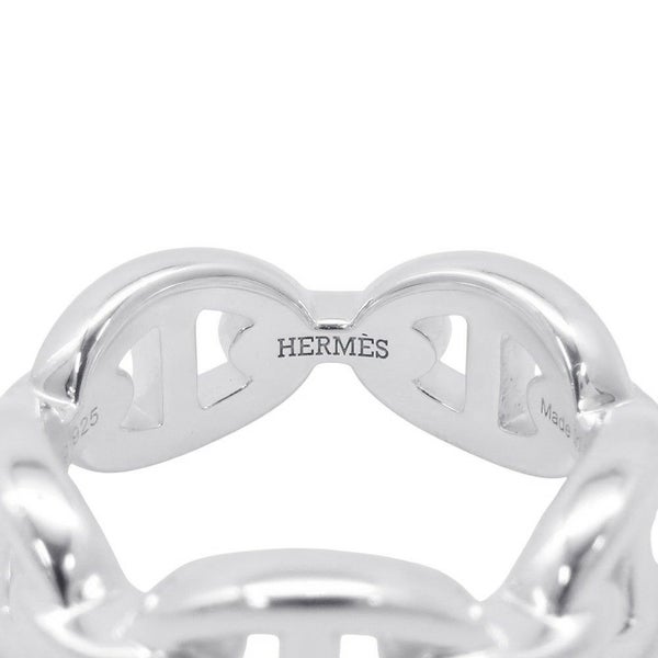 エルメス リング シェーヌダンクル アンシェネPM Enchainee SV925シルバー リングサイズ50 HERMES ジュエリー