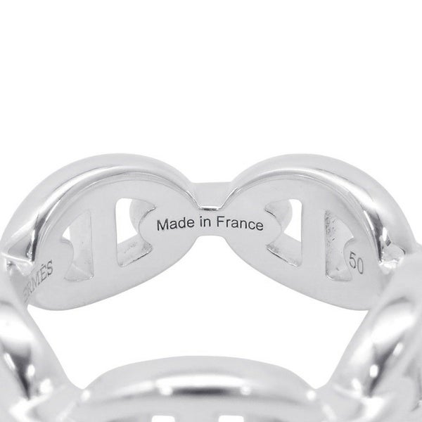 エルメス リング シェーヌダンクル アンシェネPM Enchainee SV925シルバー リングサイズ50 HERMES ジュエリー