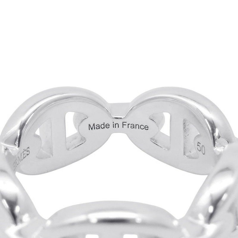 エルメス リング シェーヌダンクル アンシェネPM Enchainee SV925シルバー リングサイズ50 HERMES ジュエリー