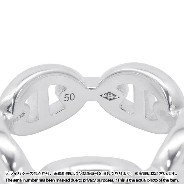 エルメス リング シェーヌダンクル アンシェネPM Enchainee SV925シルバー リングサイズ50 HERMES ジュエリー