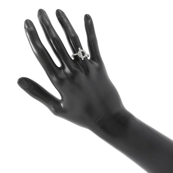 エルメス リング フィネス ダイヤモンド 31P 計0.83ct K18WGホワイトゴールド リングサイズ53 HERMES 指輪
