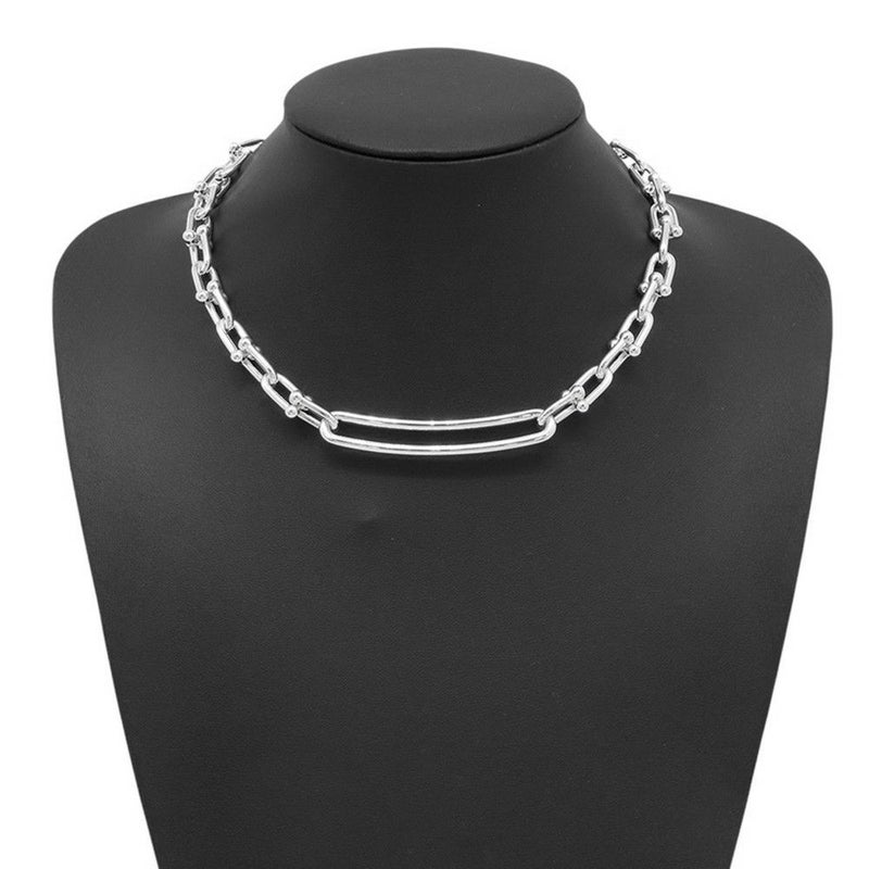 ティファニー ネックレス ハードウェア リンク SV925シルバー 63357898  Tiffany&Co.