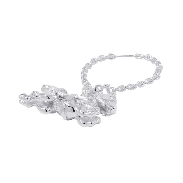 エルメス チャーム シュバル ホース SV925シルバー HERMES キーホルダー