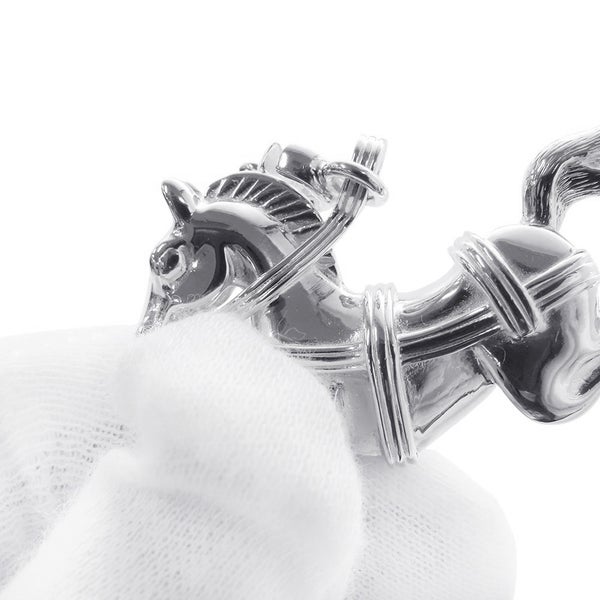 エルメス チャーム シュバル ホース SV925シルバー HERMES キーホルダー