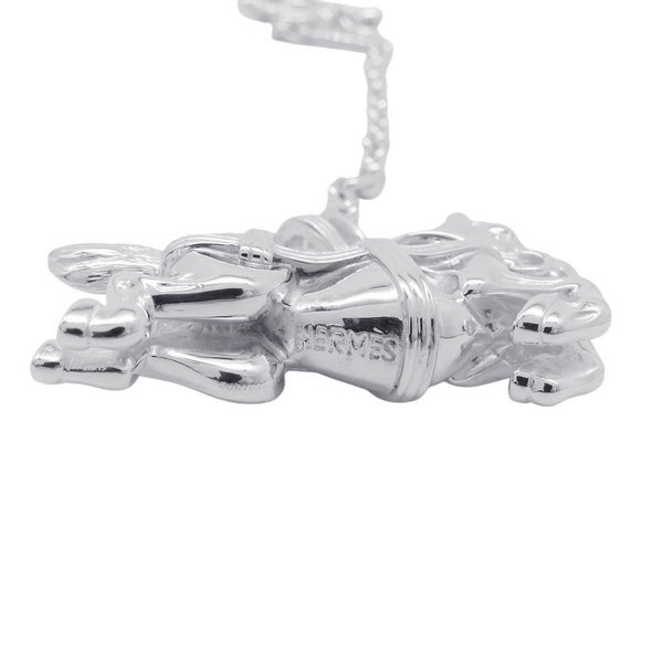 エルメス チャーム シュバル ホース SV925シルバー HERMES キーホルダー