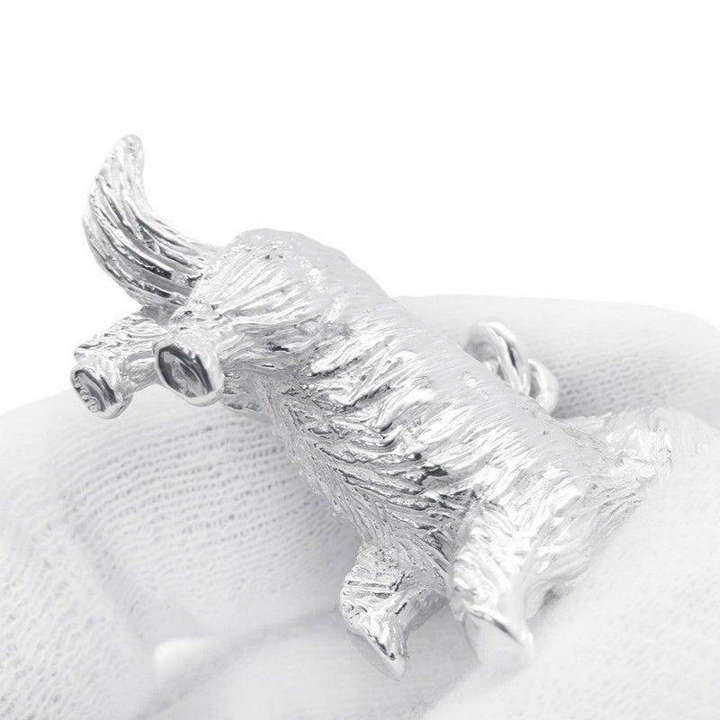 エルメス チャーム ドッグ ホース SV925シルバー HERMES キーホルダー ダックスフンド