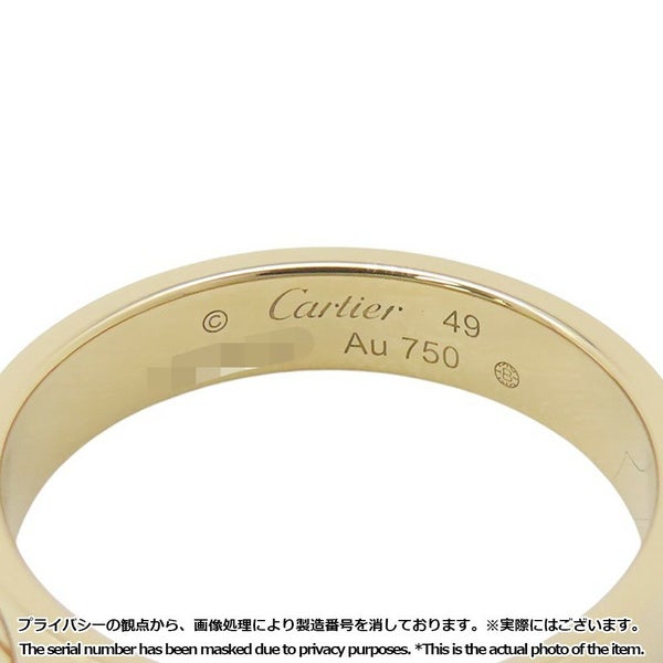 カルティエ リング ラブリング SM スモールモデル K18YGイエローゴールド リングサイズ49 ジュエリー 指輪