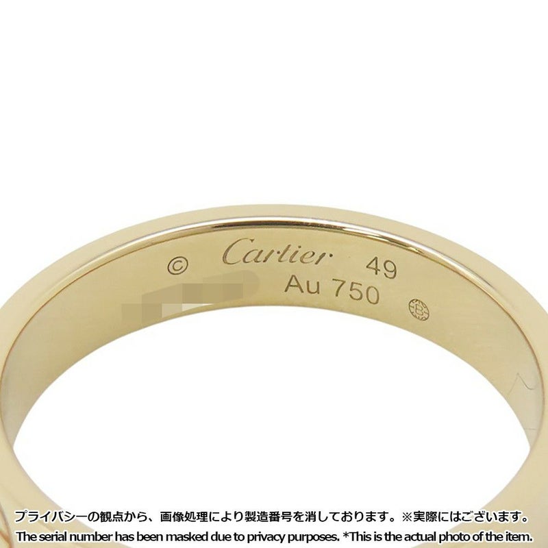 カルティエ リング ラブリング SM スモールモデル K18YGイエローゴールド リングサイズ49 ジュエリー 指輪