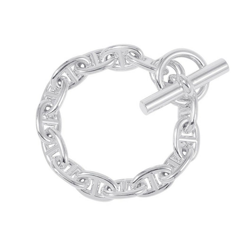 エルメス ブレスレット シェーヌダンクルMM 14コマ SV925シルバー HERMES ジュエリー