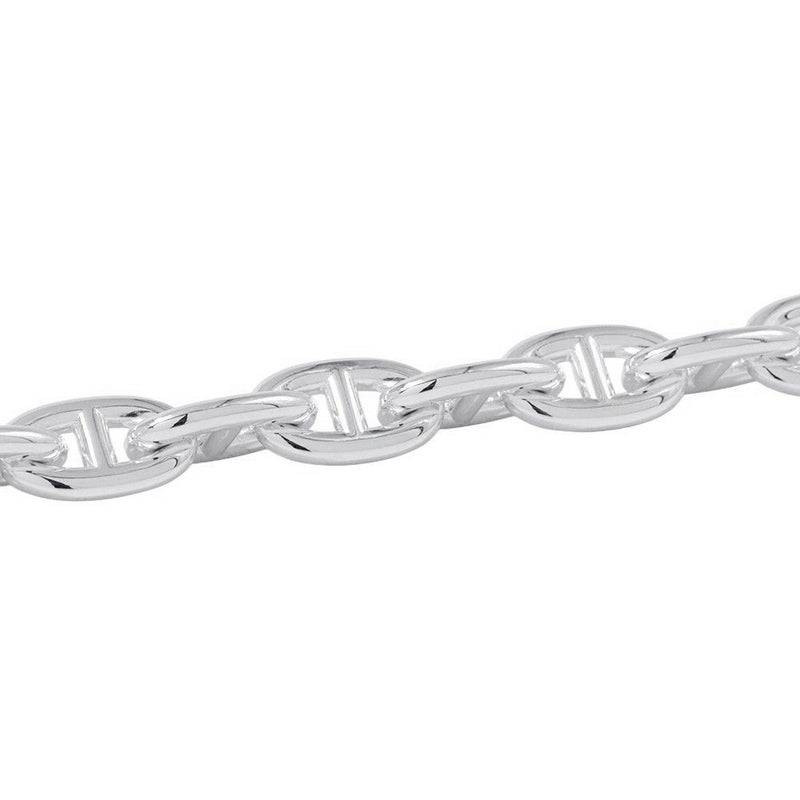 エルメス ブレスレット シェーヌダンクルMM 14コマ SV925シルバー HERMES ジュエリー