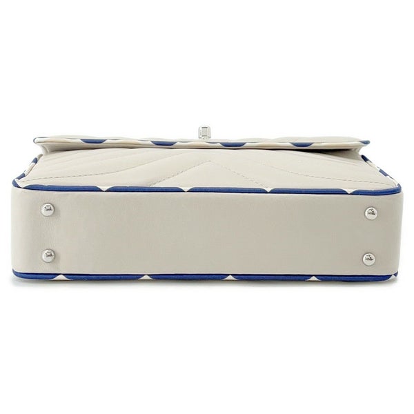 シャネル チェーンショルダーバッグ ココマーク ラムスキン シルク カメリアチャーム付き CHANEL バッグ