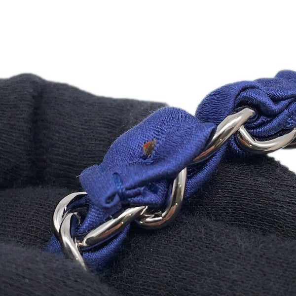 シャネル チェーンショルダーバッグ ココマーク ラムスキン シルク カメリアチャーム付き CHANEL バッグ