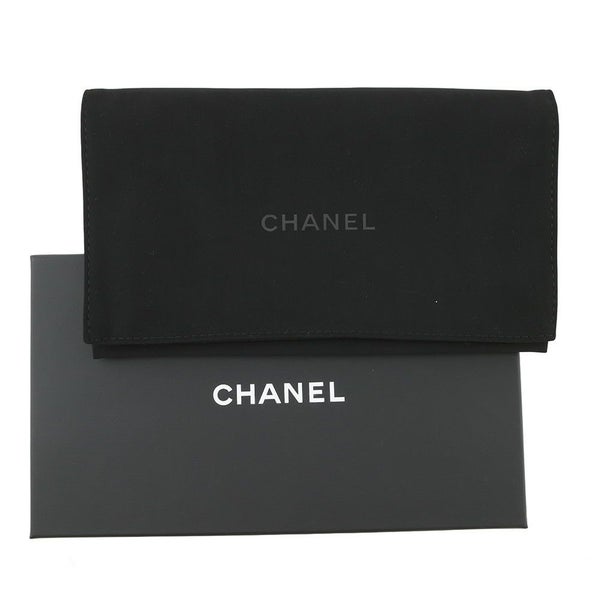 シャネル 三つ折り財布 マトラッセ ココマーク ミディアム ウォレット キャビアスキン AP0232 CHANEL 黒