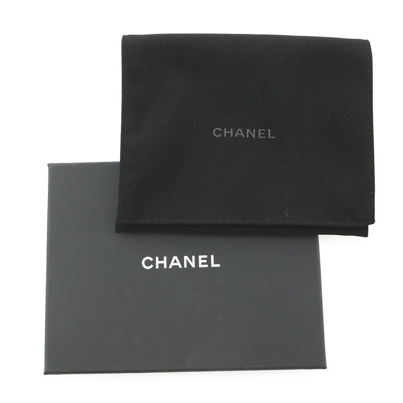 シャネル 三つ折り財布 マトラッセ ココマーク クラシック スモール フラップ ウォレット キャビアスキン AP0229 黒