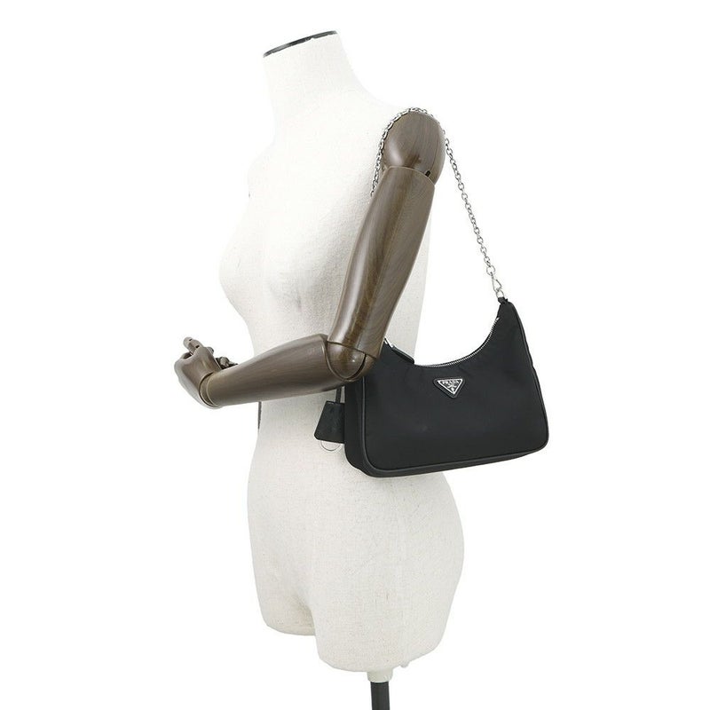 プラダ ショルダーバッグ Re-Edition 2005 Re-Nylon ナイロン 1BH204 PRADA 2wayバッグ 黒