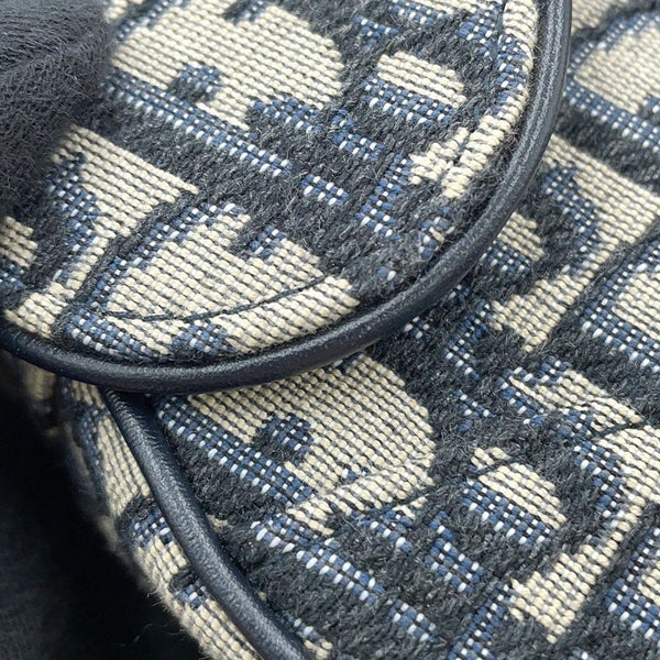 クリスチャン・ディオール ハンドバッグ オブリーク サドルバッグ ミニ キャンバス M0446CTZQ トロッター