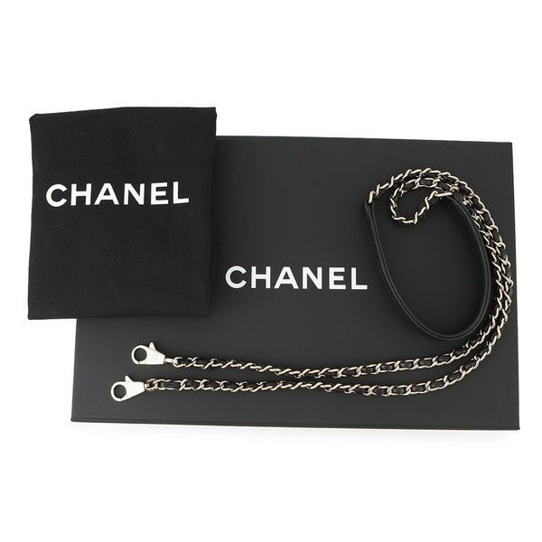 シャネル ハンドバッグ ココマーク マトラッセ ココハンドル XXS キャビアスキン AS2215 CHANEL 2way 黒