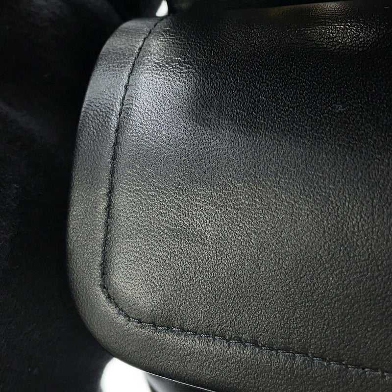 シャネル チェーンショルダーバッグ マトラッセ25 ココマーク ダブルチェーン ラムスキン A01112 CHANEL 黒