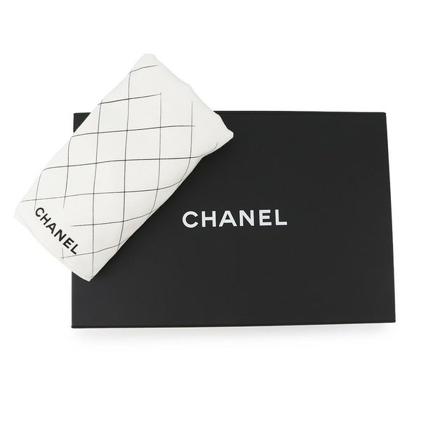 シャネル チェーンショルダーバッグ マトラッセ25 ココマーク ダブルチェーン ラムスキン A01112 CHANEL 黒