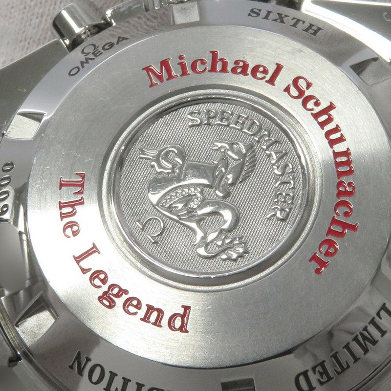 オメガ スピードマスター レーシング ミハエル・シューマッハ レジェンド 3559.32 世界6000本限定 白文字盤