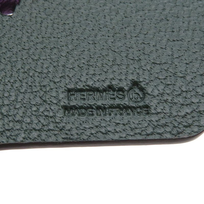 エルメス キーホルダー プティアッシュ スニーカー ピンク/グリーン/マルチカラー スイフト/シェブルミゾル/シルク HERMES チャーム