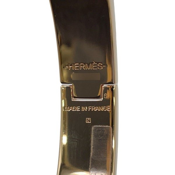 エルメス ブレスレット クリックH HERMESの叙事詩 サイズPM グリ/ピンクゴールド金具 HERMES バングル ソルド品