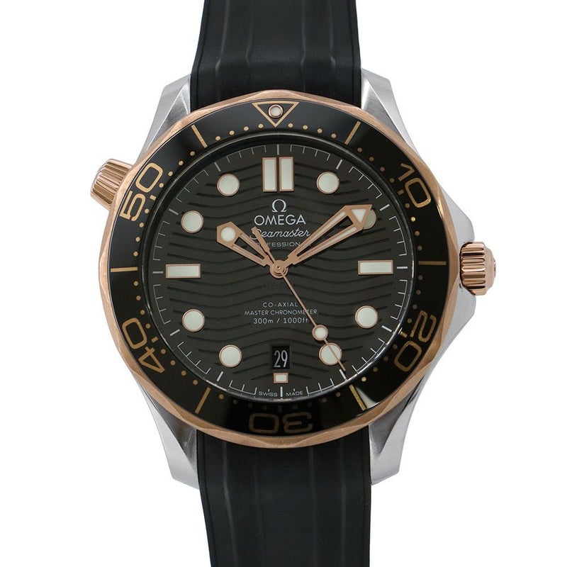 オメガ シーマスター ダイバー 300M 210.22.42.20.01.002 OMEGA 腕時計 黒文字盤
