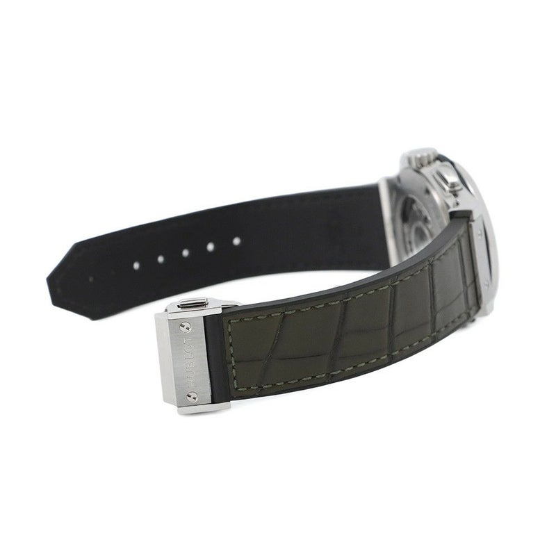 ウブロ クラシック フュージョン クロノグラフ チタニウム グリーン 541.NX.8970.LR グリーン文字盤