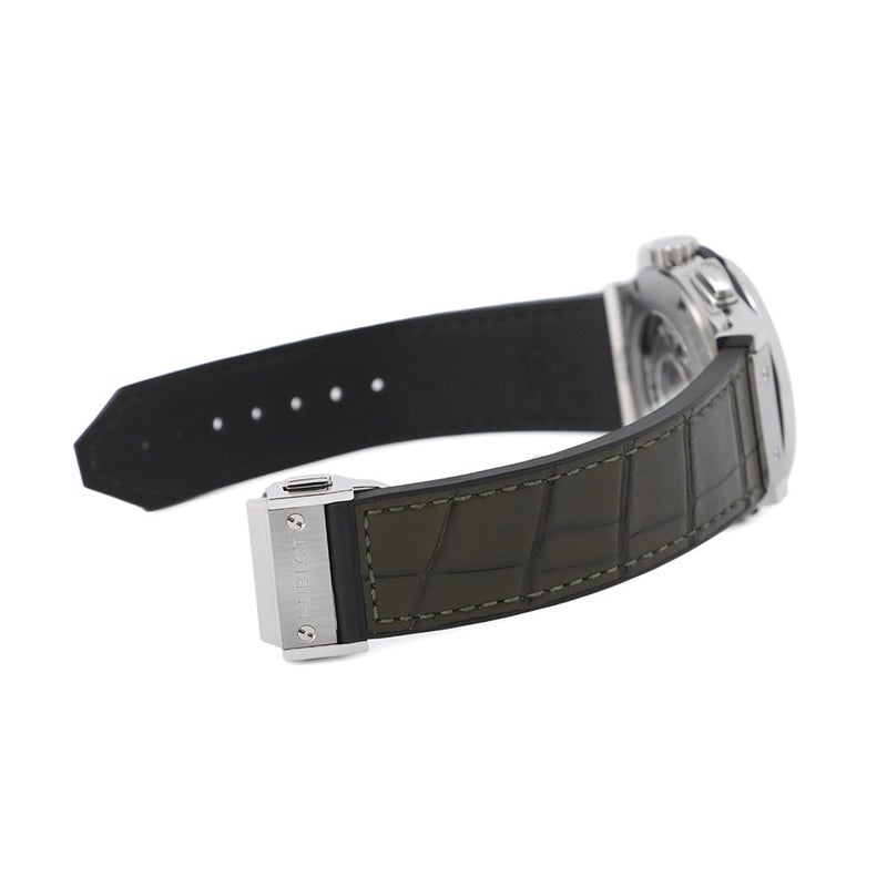 ウブロ クラシック フュージョン クロノグラフ チタニウム グリーン 541.NX.8970.LR グリーン文字盤