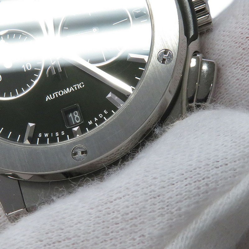 ウブロ クラシック フュージョン クロノグラフ チタニウム グリーン 541.NX.8970.LR グリーン文字盤