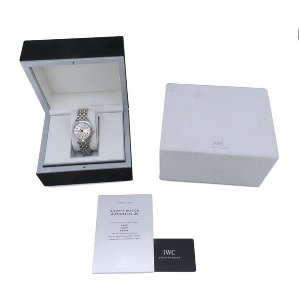 IWC パイロットウォッチ オートマティック36 IW324006 腕時計 シルバー文字盤