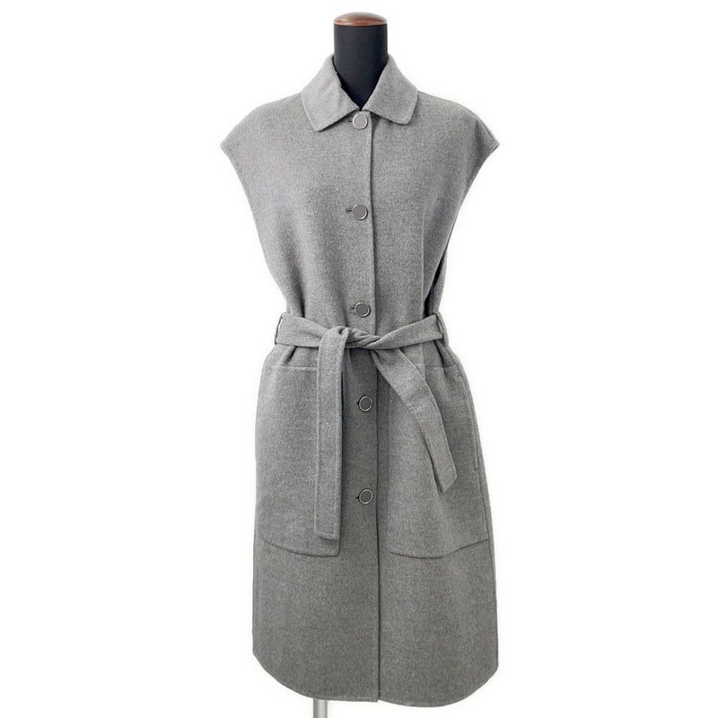 エルメス ベスト コート カシミヤ レディースサイズ36 4H0101DA HERMES トップス アウター