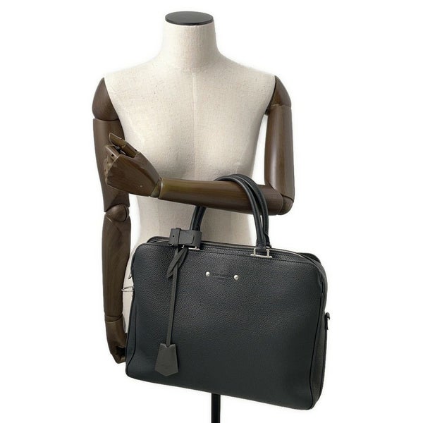 ルイヴィトン ビジネスバッグ トリヨンレザー アルマンド・ブリーフケース MM M54381 LOUIS VUITTON 書類バッグ ブラック 黒