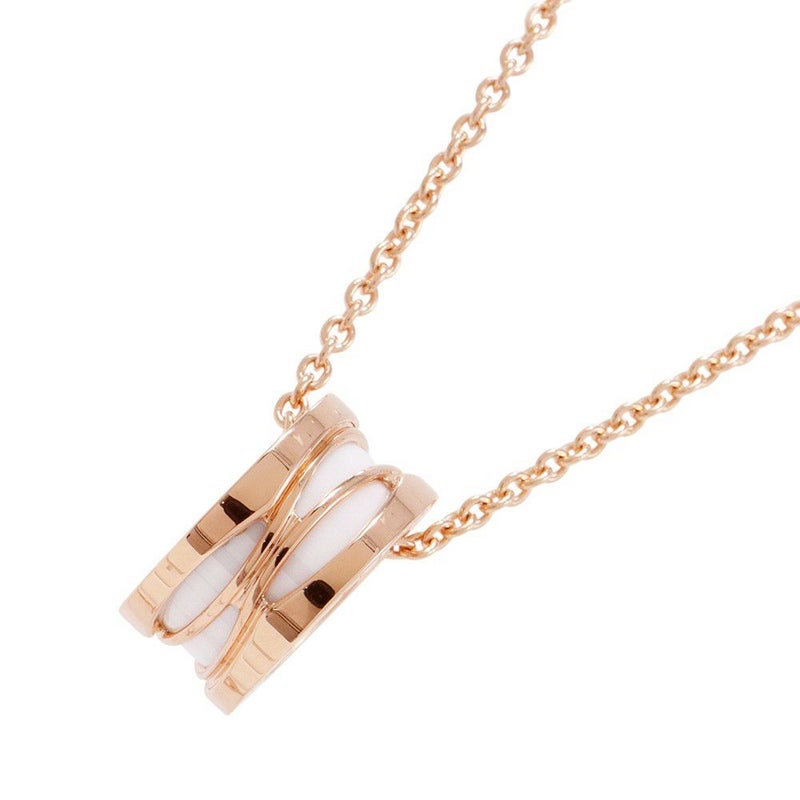 ブルガリ ネックレス ビーゼロワン デザインレジェンド B-zero1 K18Pピンクゴールド/CEセラミック 356117 ジュエリー