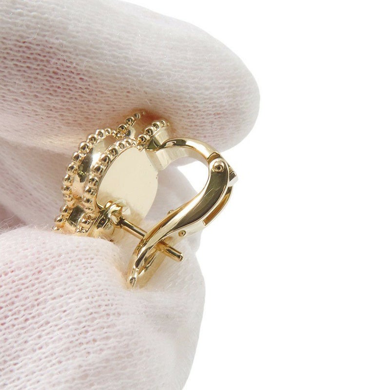 ヴァンクリーフ&アーペル ピアス ヴィンテージ アルハンブラ イヤリング ギヨシェ K18YGイエローゴールド VCARP3JL00