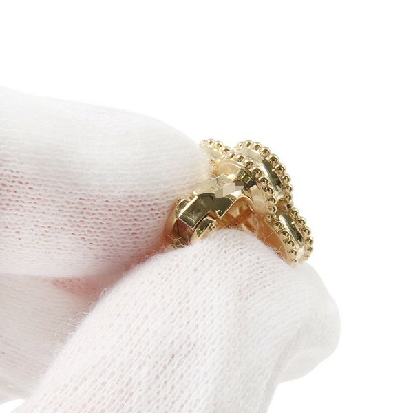 ヴァンクリーフ&アーペル ピアス ヴィンテージ アルハンブラ イヤリング ギヨシェ K18YGイエローゴールド VCARP3JL00